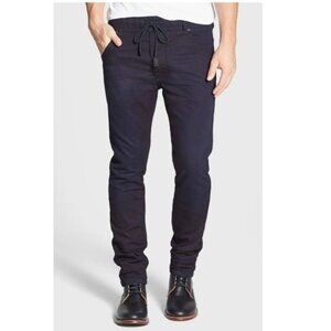 Diesel Krooley Jogg Jeans 0829P Denim + Sweatpants Slim Tapered Fit Size 30